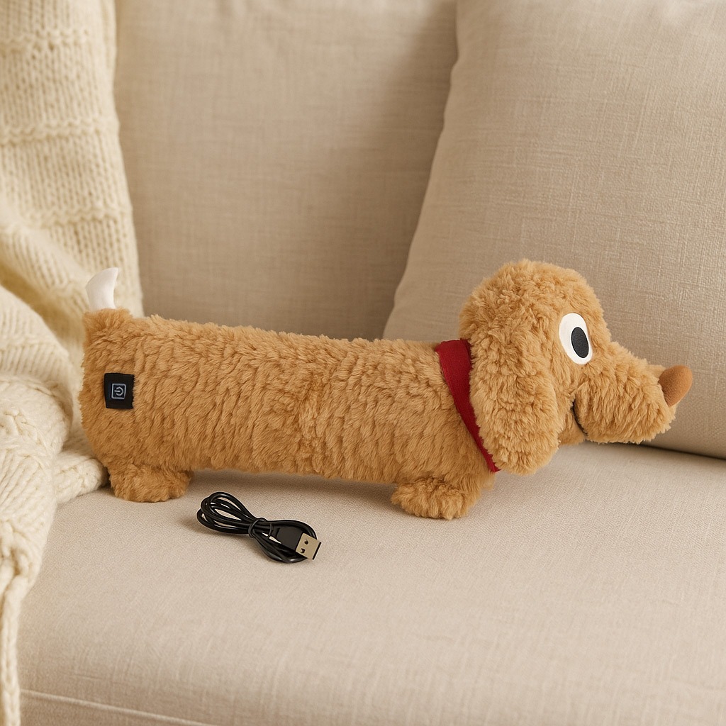 Erwärmbarer USB Kuschel-Hund, Weihnachtsgeschenk, Witzige Geschenke, Romantische Geschenke, Hochzeitsgeschenk, Geschenk, Geschenkidee