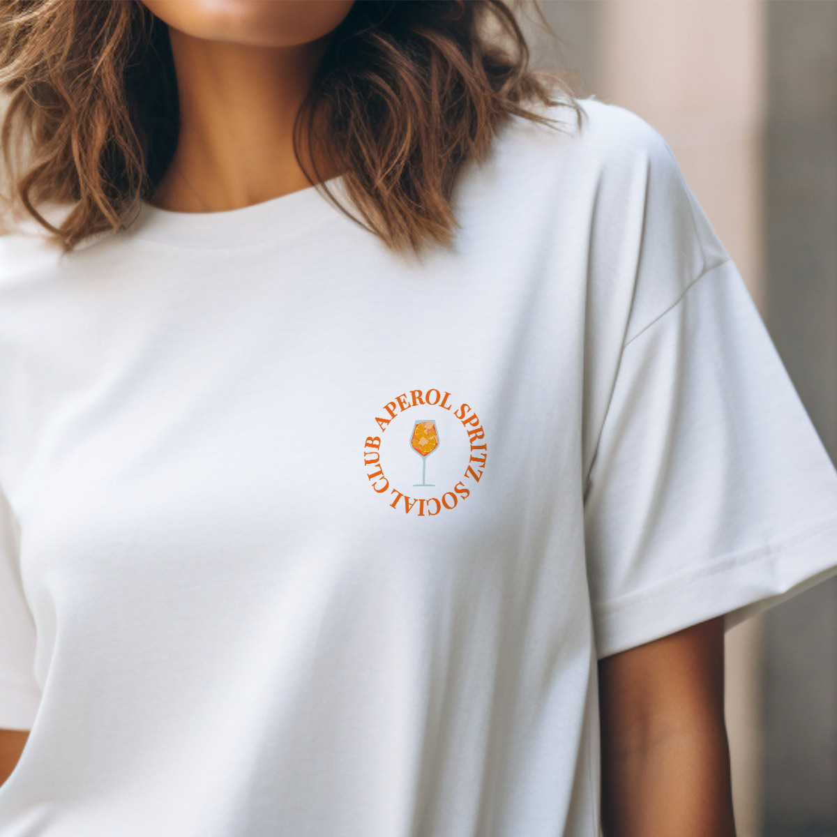 Personalisierbares Aperol T-Shirt, Geschenke Frauen, Geschenke Freundin, Geschenk Schwester, Geschenk Mama, Witzige Geschenke, Romantische Geschenke, Hochzeitsgeschenk, Kleine Geschenke, Geschenk, Geschenkidee