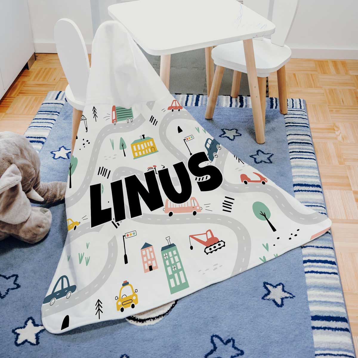 Personalisierbares Kinderhandtuch mit Namen