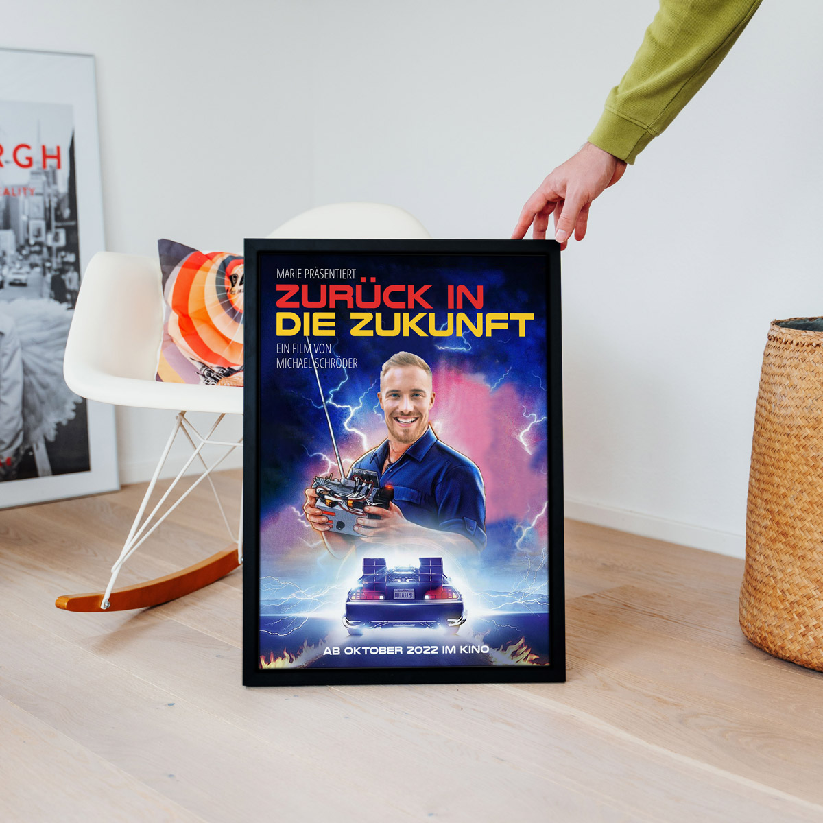 Personalisierbares Back To The Future Poster