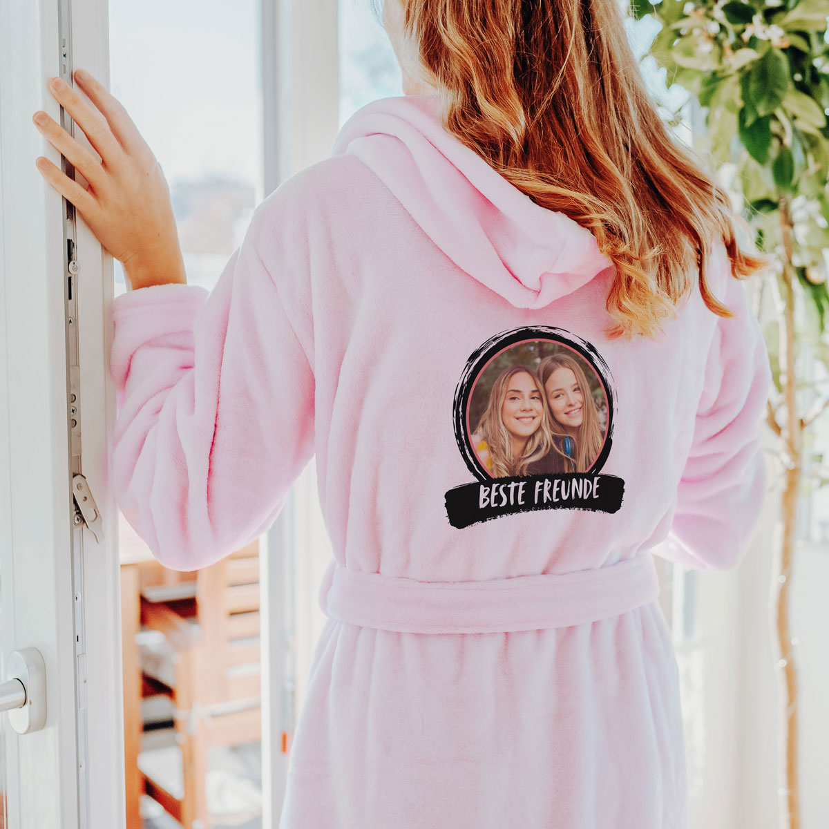 Personalisierbarer Bademantel mit Foto & Text, Fotogeschenk, Geburtstagsgeschenk, Geschenke Frauen, Geschenke Freundin, Geschenk Schwester, Geschenk Mama, Witzige Geschenke, Romantische Geschenke, Hochzeitsgeschenk, Geschenk, Geschenkidee