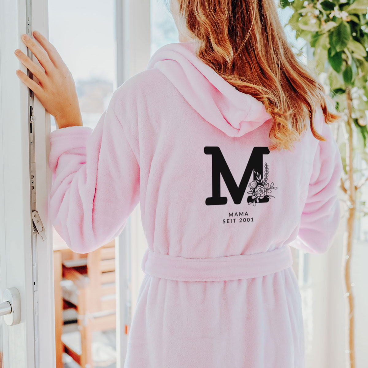 Personalisierbarer Bademantel mit Monogramm, Geburtstagsgeschenk, Geschenke Frauen, Geschenke Freundin, Geschenk Schwester, Witzige Geschenke, Geschenk, Geschenkidee