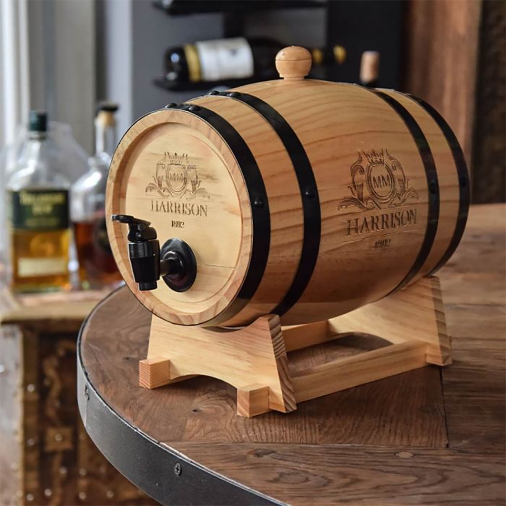 Mini Getränkefass aus Holz, Vatertagsgeschenk, Witzige Geschenke, Romantische Geschenke, Hochzeitsgeschenk, Geschenk, Geschenkidee