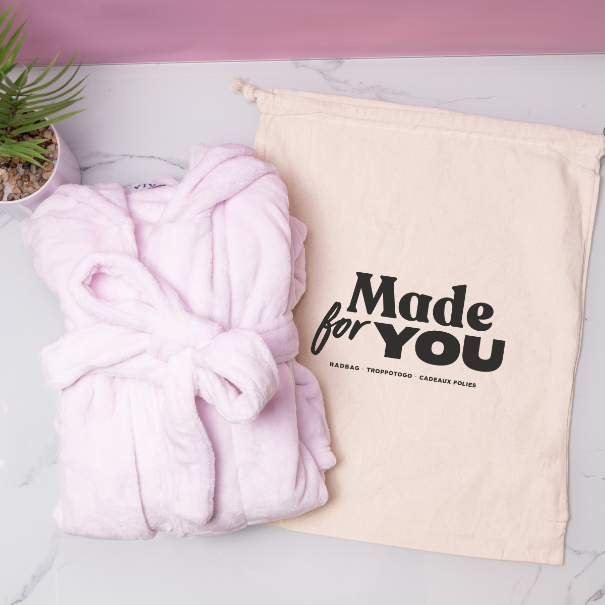 Personalisierbarer Bademantel Prinzessin