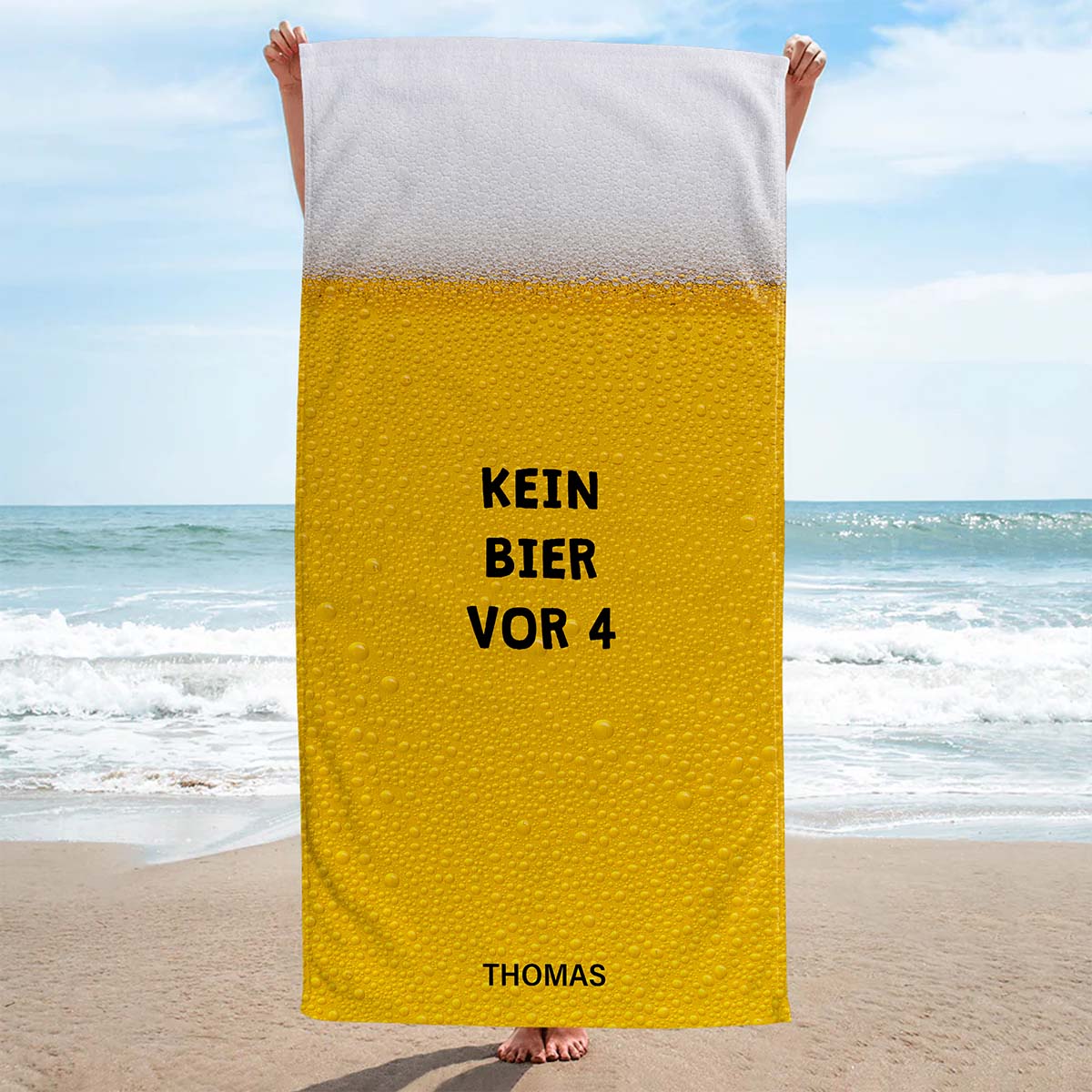 Personalisierbares Bier Handtuch, Vatertagsgeschenk, Geburtstagsgeschenk, Geschenk Männer, Geschenk Freund, Geschenk Bruder, Witzige Geschenke, Romantische Geschenke, Hochzeitsgeschenk, Geschenk, Geschenkidee