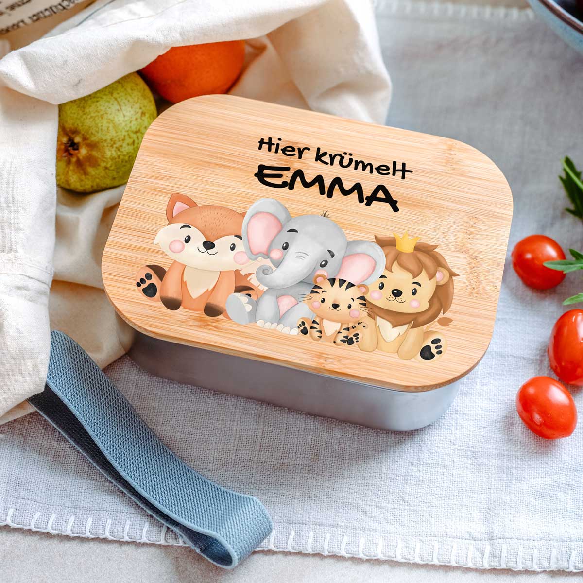 Personalisierbare Brotdose für Kinder, Kleine Geschenke, Geschenk, Geschenkidee