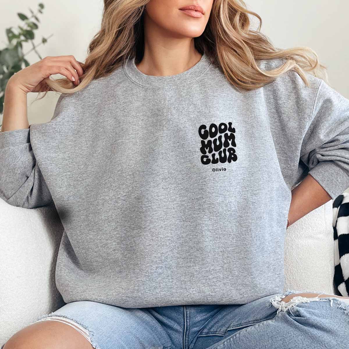 Personalisierbarer Pullover Cool Moms & Dads Club, Weihnachtsgeschenk, Witzige Geschenke, Romantische Geschenke, Hochzeitsgeschenk, Kleine Geschenke, Geschenk, Geschenkidee