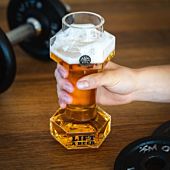 Hantel Bierglas