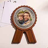 Personalisierbare Schokoladen Medaille als Auszeichnung