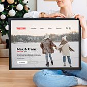 Personalisierbares Poster im Netflix-Style