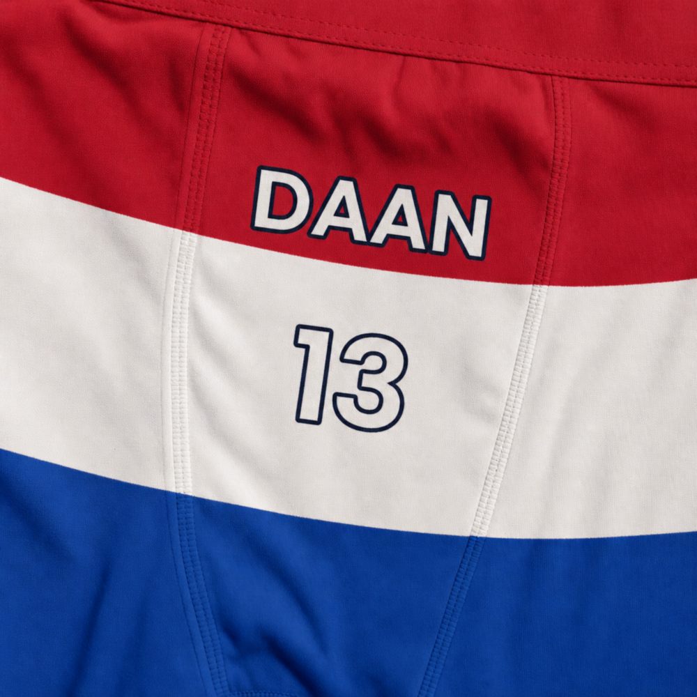 Personalisierbare Boxershorts zur WM mit Text