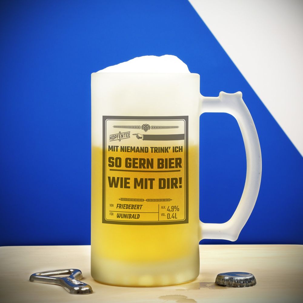 Personalisierbarer Bierkrug Personalisierbarer Bierkrug