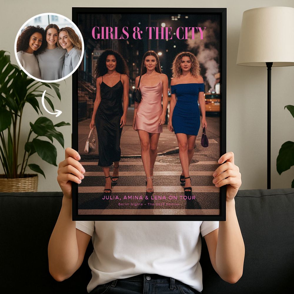 Personalisierbares Film und Serien Poster