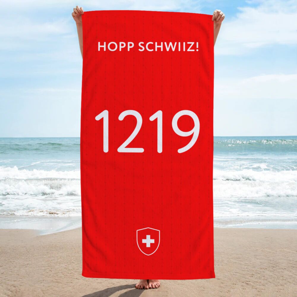 Personalisiertes Handtuch zur Fußball EM