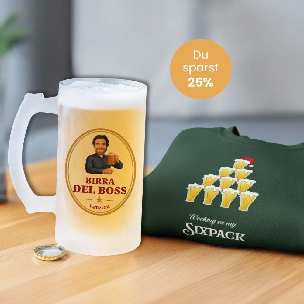 Geschenkset Bier zu Weihnachten