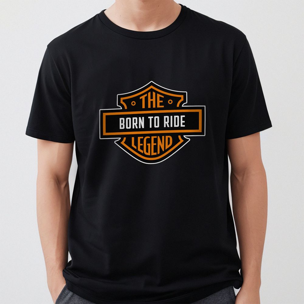 Personalisierbares Motorrad T-Shirt mit Name