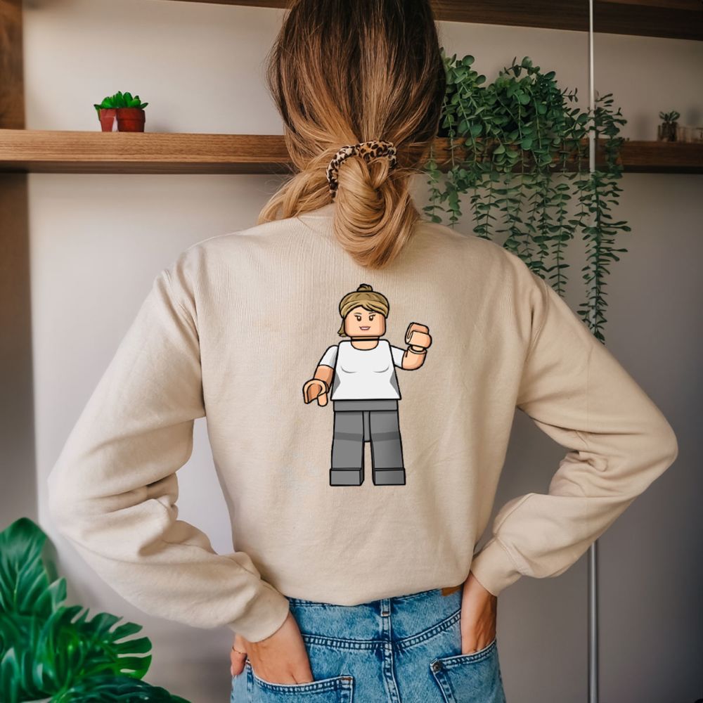 Personalisierbarer Pullover mit deiner Figur