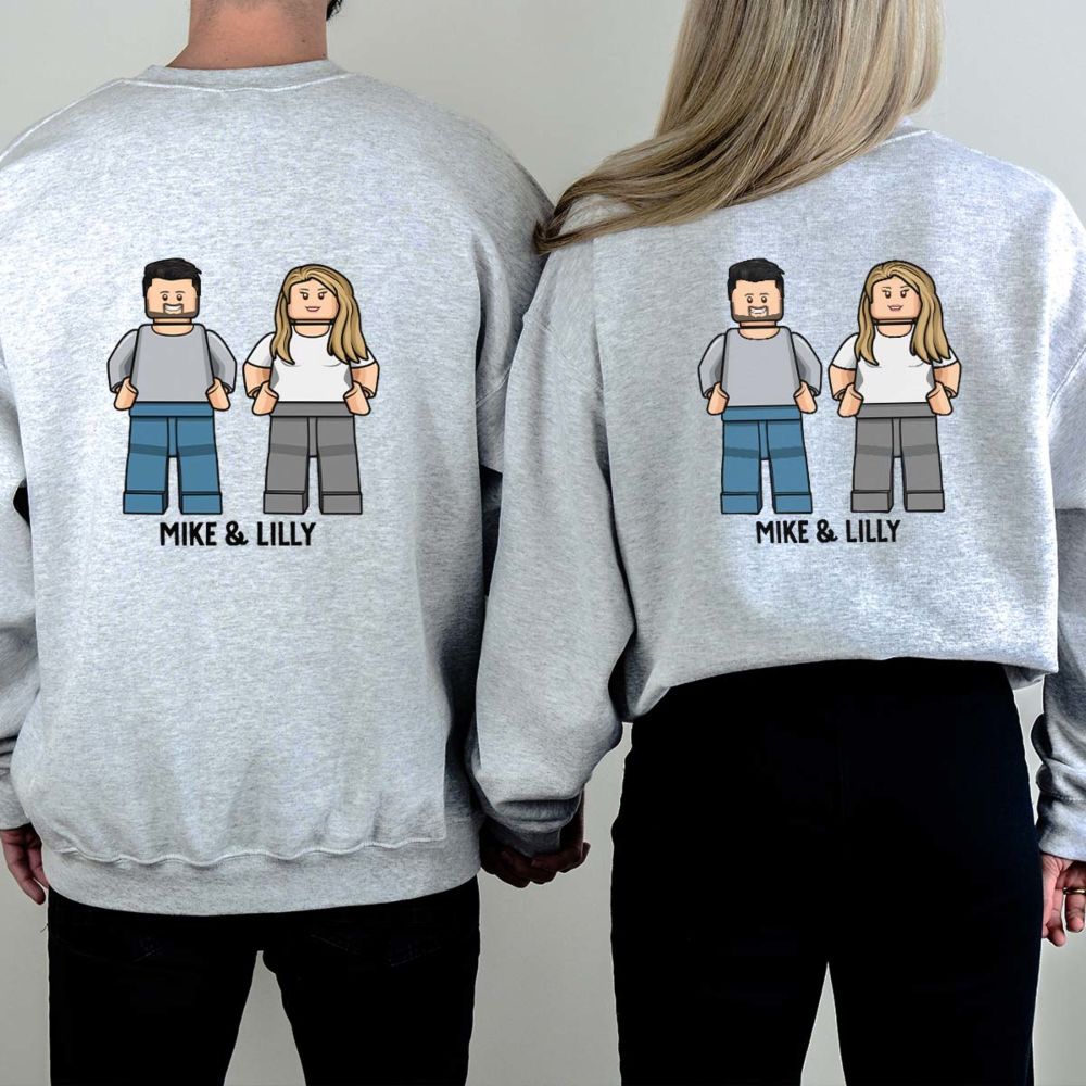 Personalisierbarer Pullover mit deiner Figur
