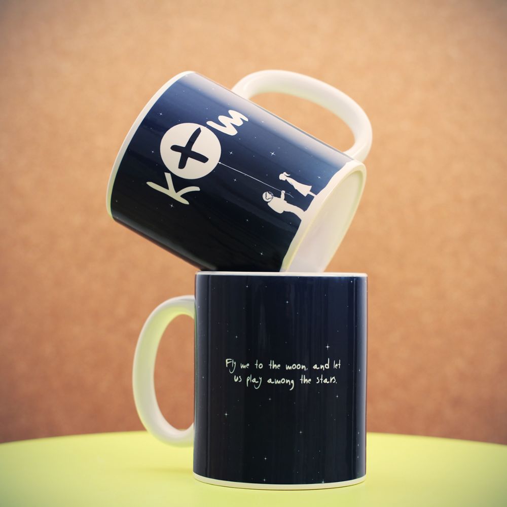 Personalisierbare Weltall Tasse Personalisierbare Weltall Tasse