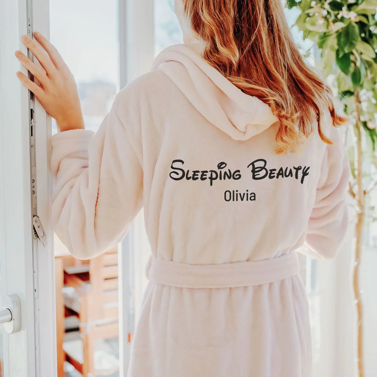 Personalisierbarer Bademantel Prinzessin