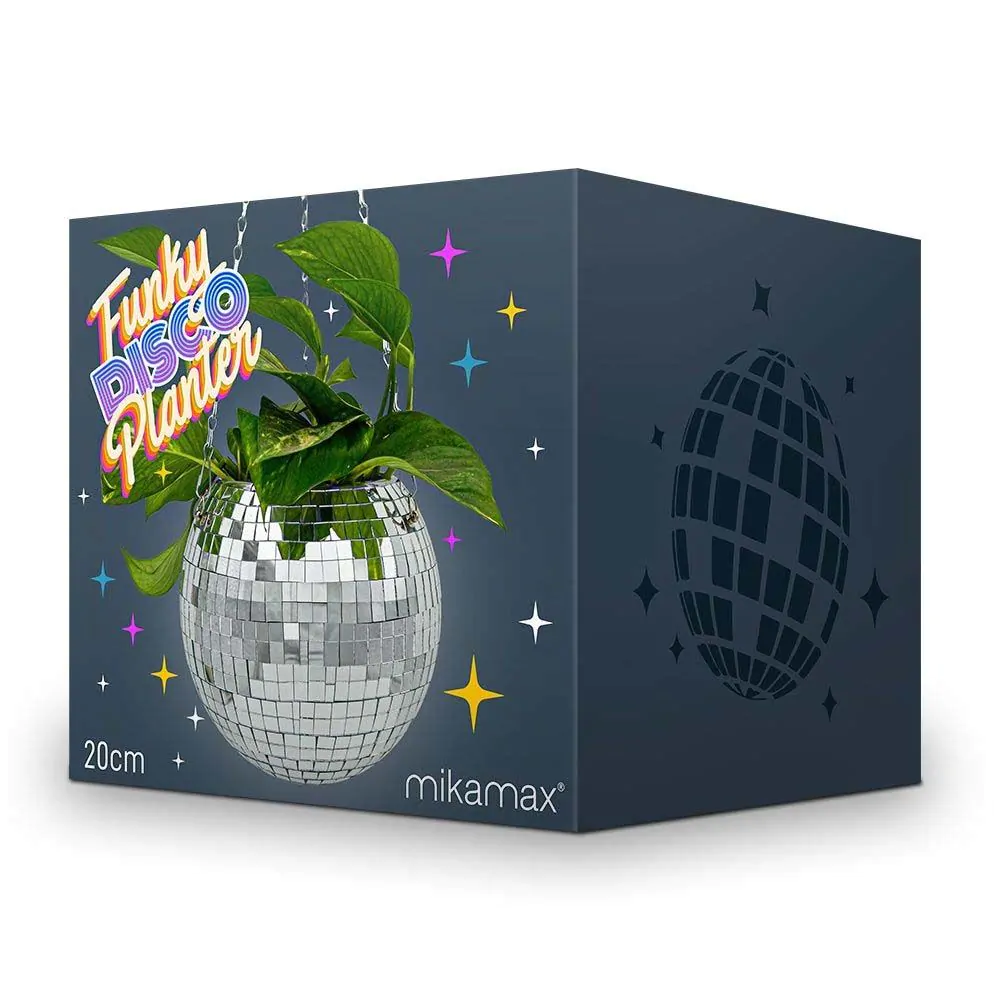Discokugel Blumentopf