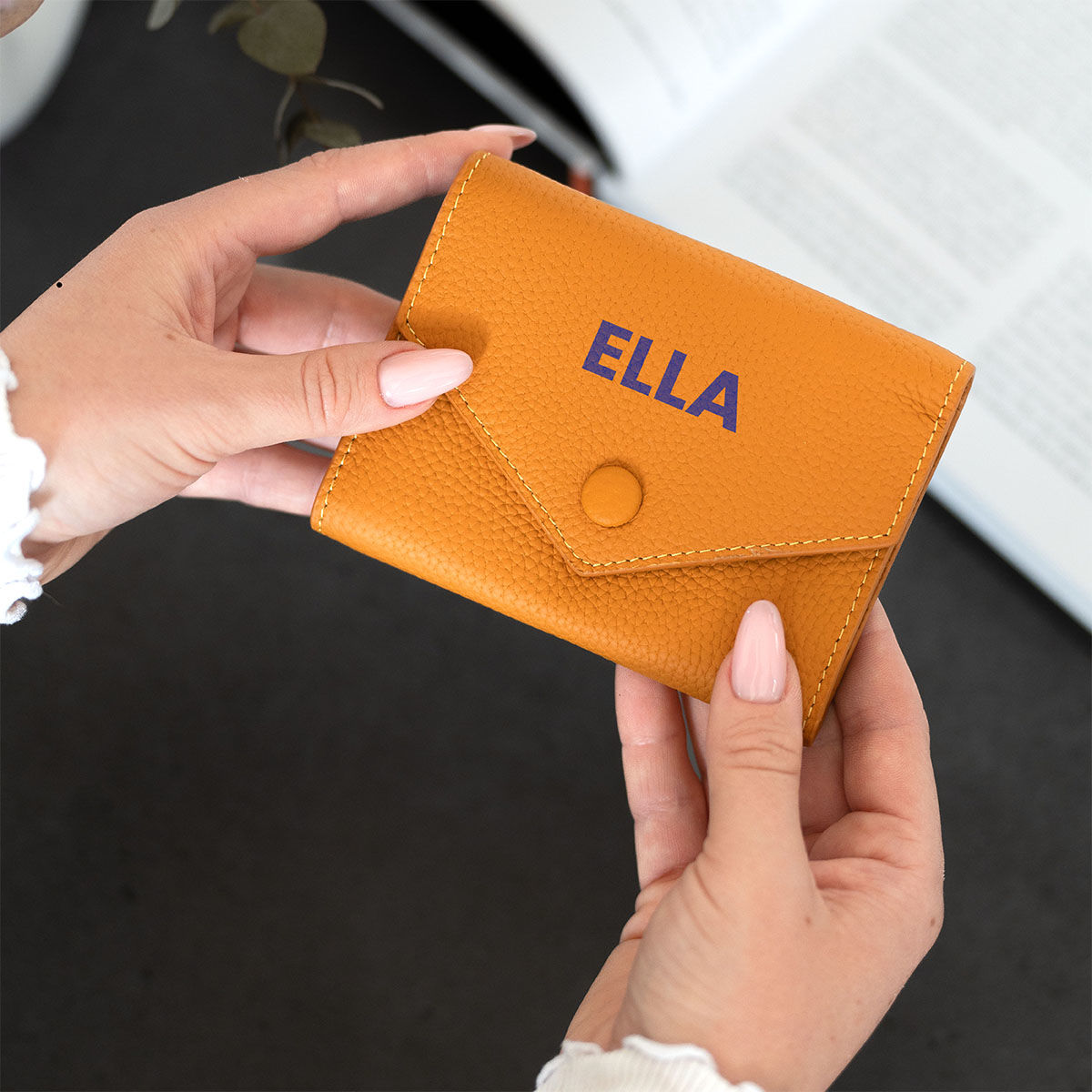 Personalisierbares Portemonnaie mit Name