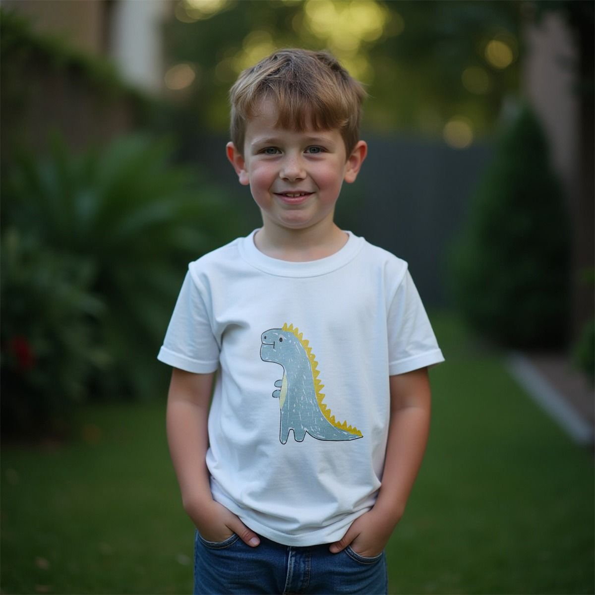 Personalisierbares Kinder T-Shirt mit deiner Zeichnung
