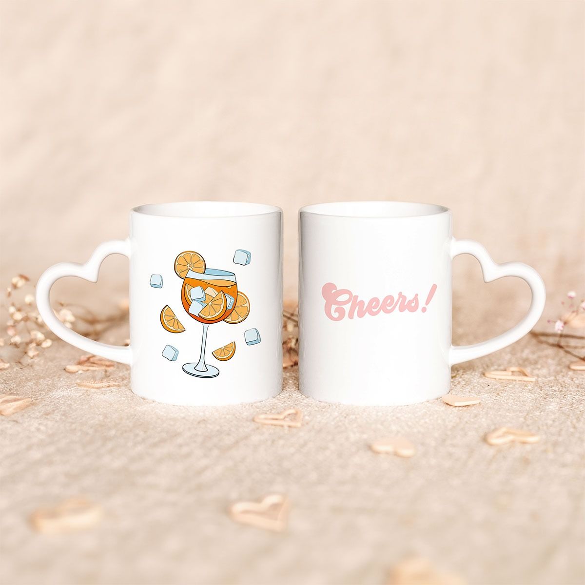 Personalisierbare Aperol Tasse mit Text