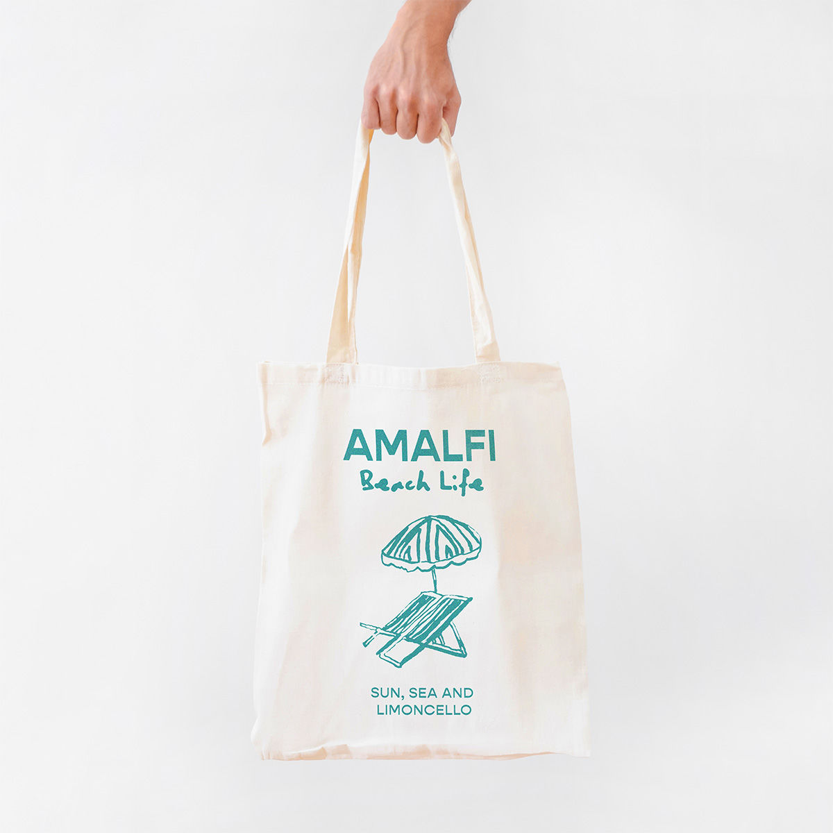 Personalisierbarer Jutebeutel mit Illustration