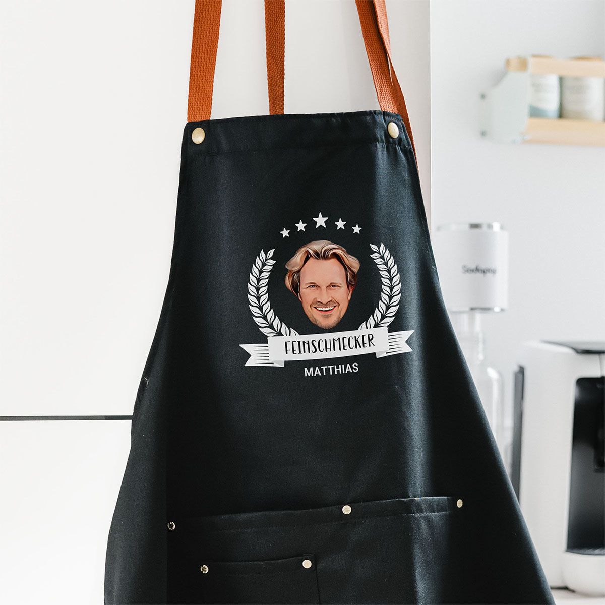UGLYSHIRT Grillschürze Herren München Meister | L Produktbild-Vorschau 8