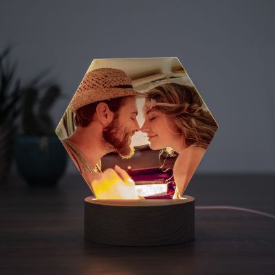 Personalisierbare LED-Lampe mit Foto valentinstag geschenke für frauen led leuchte mit foto