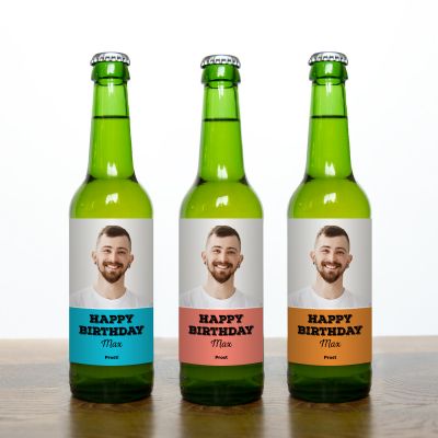 Bier Set mit Bild und Text Bier Set mit Bild und Text