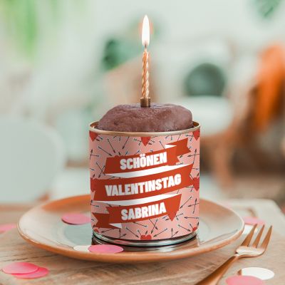 Cancake mit Text
