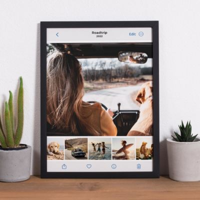 Personalisierbares Poster als Fotogalerie