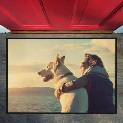 Personalisierbare Fußmatte mit Foto Personalisierbare Fußmatte mit Foto