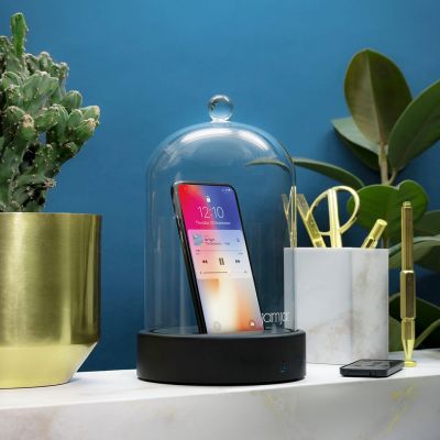 Smartphone Glashaube mit Bluetooth Lautsprecher
