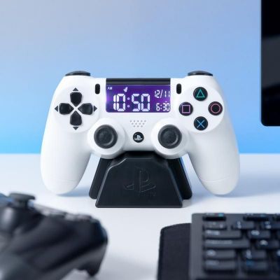 Playstation Controller Wecker Weiß Playstation Controller Wecker Weiß