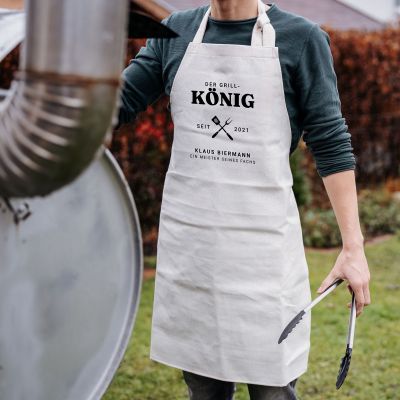Küchenschürze Grillkönig Küchenschürze Grillkönig
