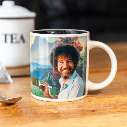 Bob Ross Wärmeempfindliche Tasse