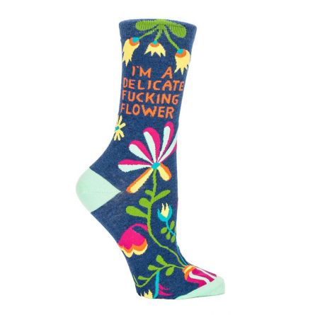 Delicate Fucking Flower Damensocken