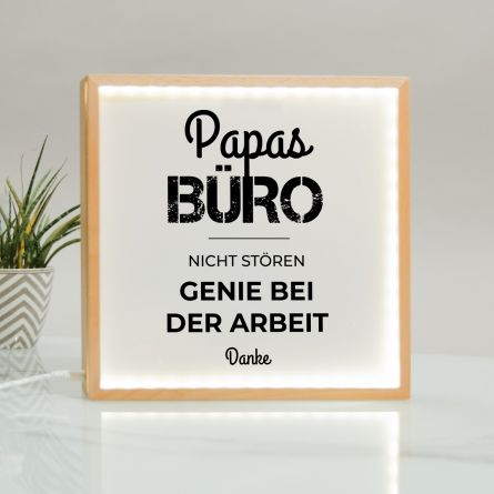 Light Box mit 6 Zeilen