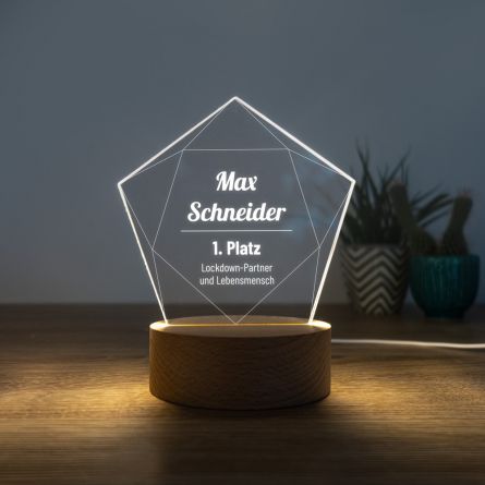 LED-Leuchte mit Stern