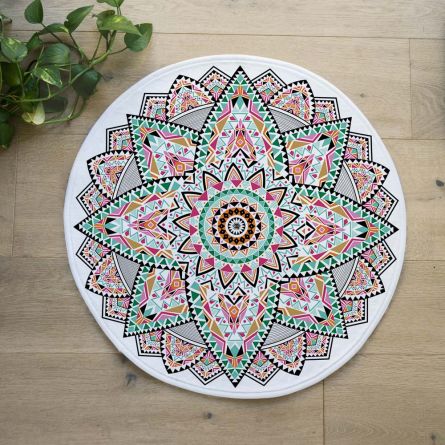 Mandala Badezimmermatte