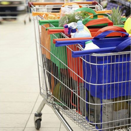 Die Multi-Tasche für den Einkaufswagen