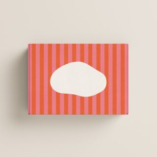 Geschenkbox Streifen
