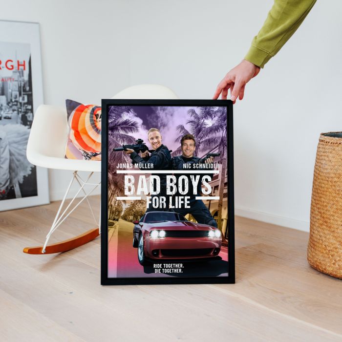 Personalisierbares Bad Boys Poster main product photo