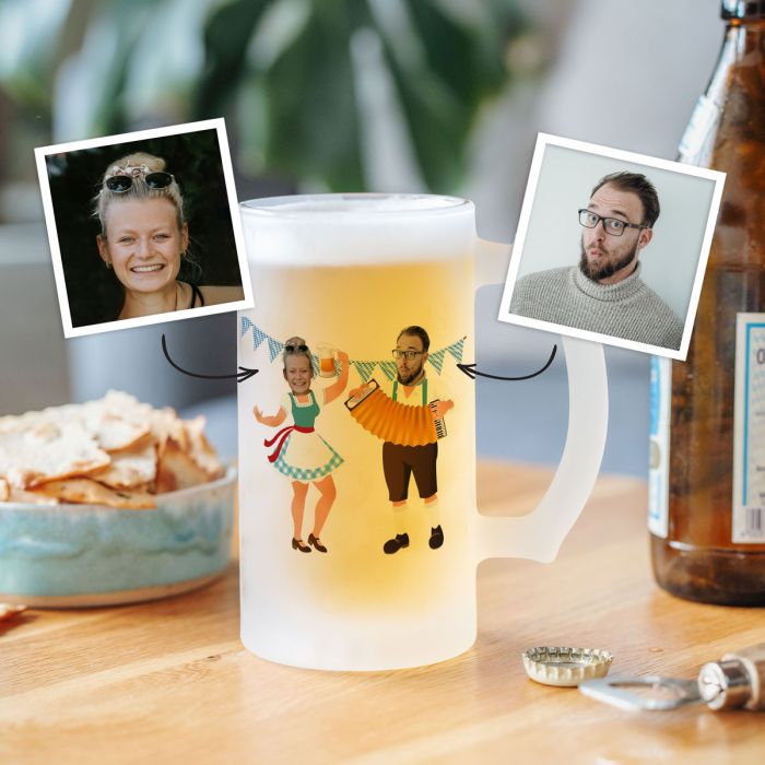 Personalisierbarer Bierkrug zum Oktoberfest main product photo