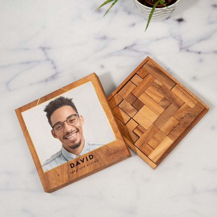 Personalisierbares Denkspiel mit Foto und Text main product photo