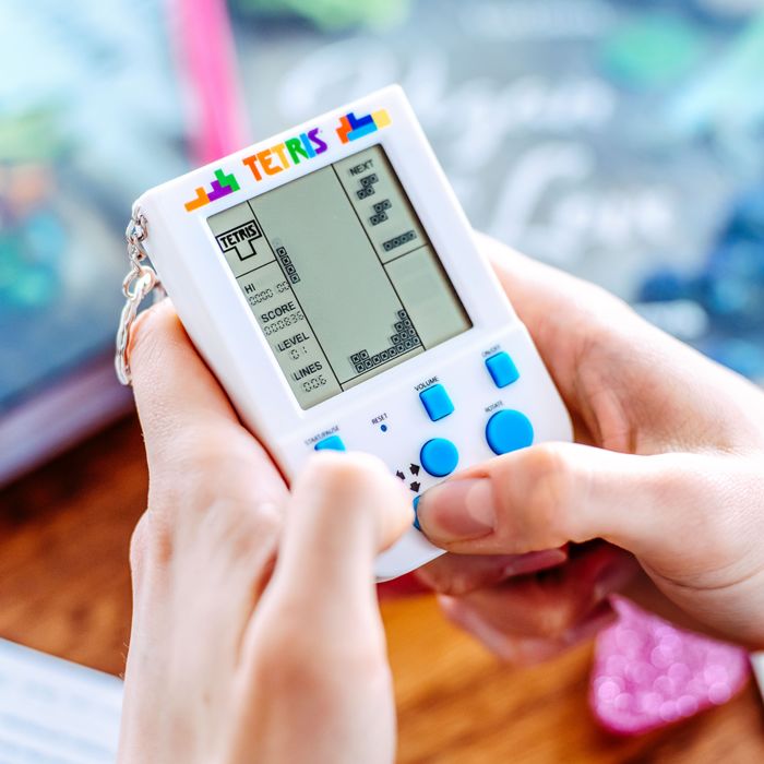 Tetris Schlüsselanhänger-Spiel main product photo