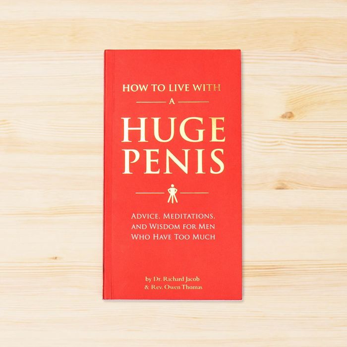 Buch How To Live With A Huge Penis main product photo